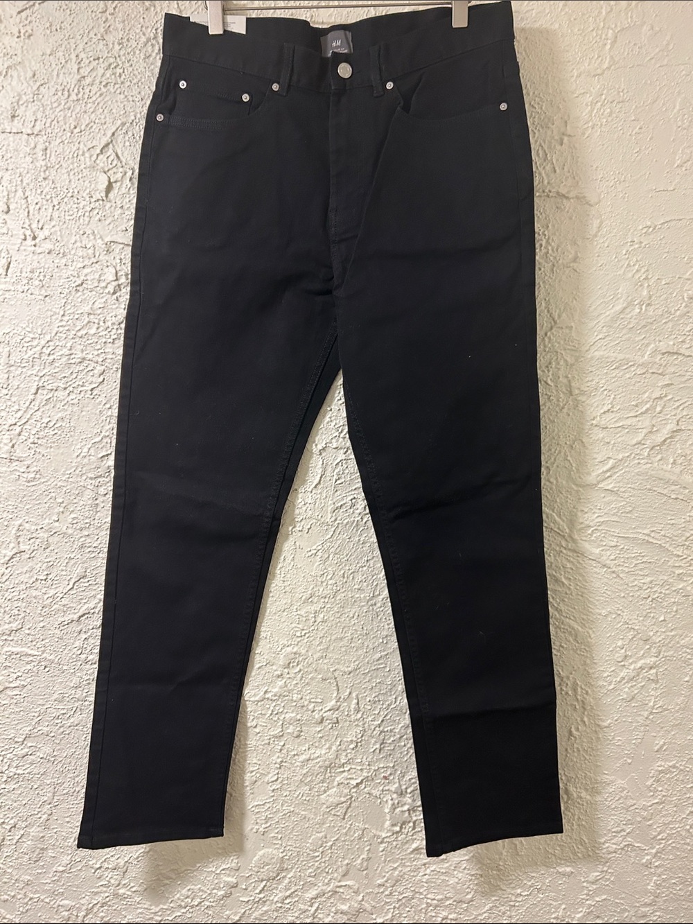 H&M Men's Black REGULAR FIT Size 31 Jeans BRAND NEW WITH TAG $25